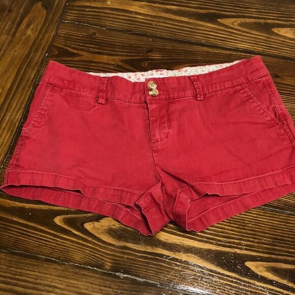 Papaya Juniors Red Shorts Size Medium - Picture 1 of 4